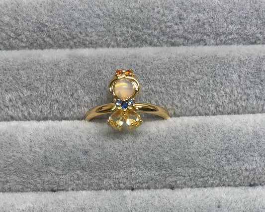 Snow White Adjustable Ring