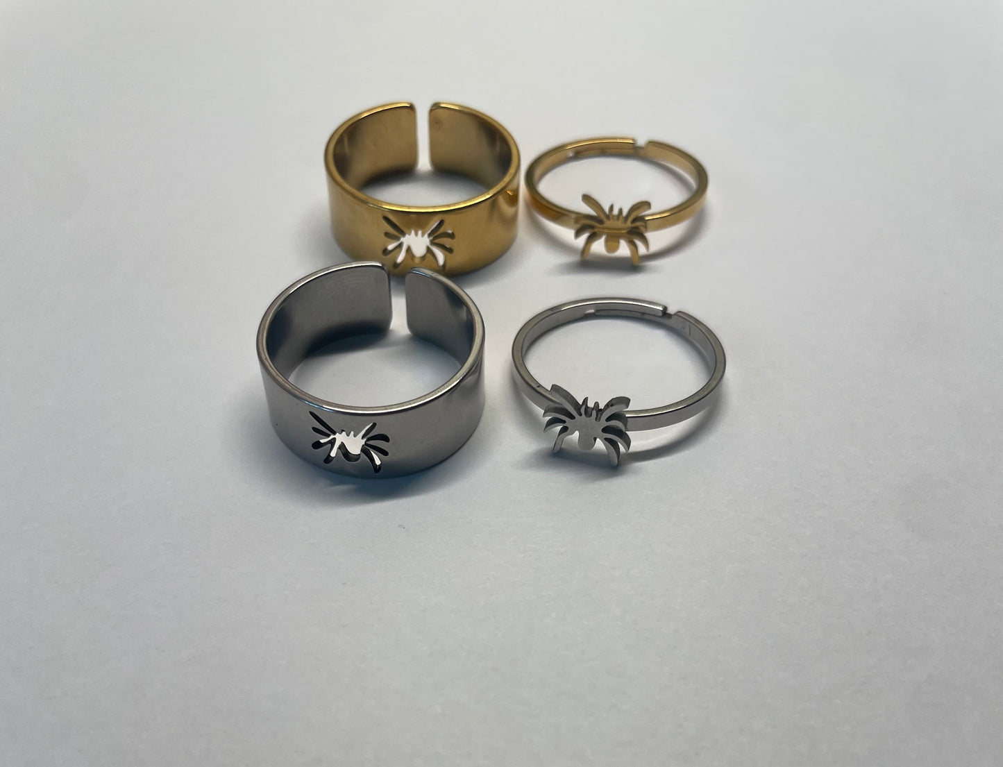 Matching Spider Rings