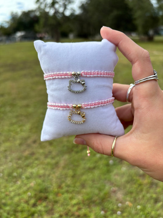 Pretty in Pink Hello Kitty Bracelet 💞🎀