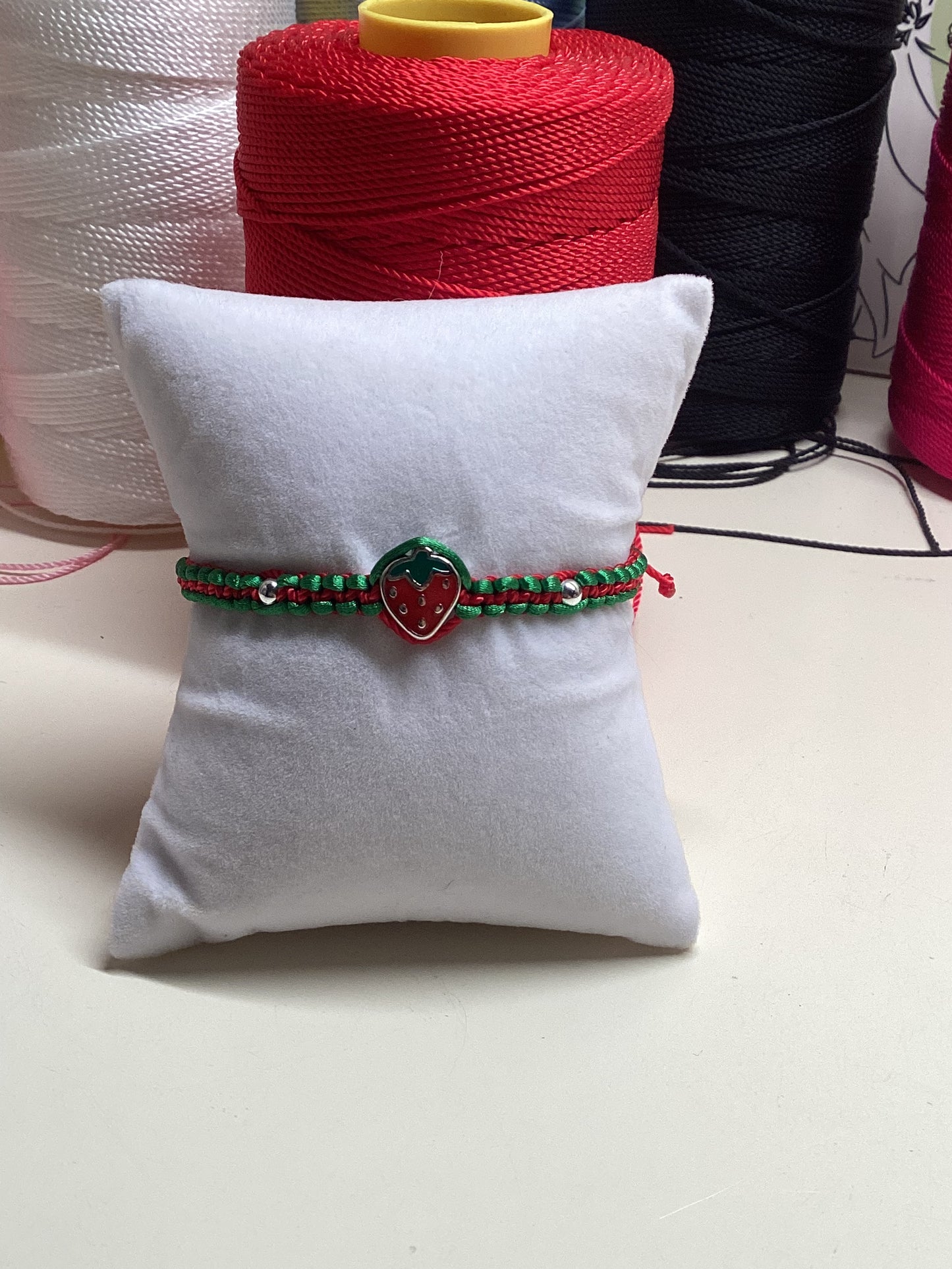 Strawberry Shortcake Adjustable Bracelet