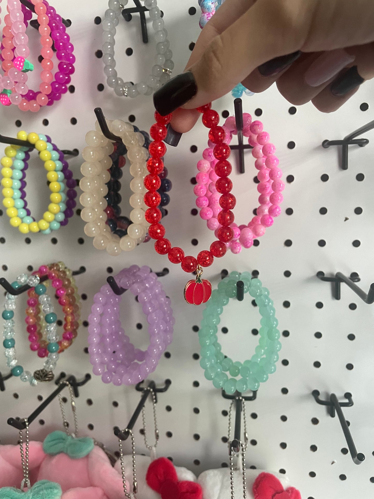 Red Pumpkin Bracelet