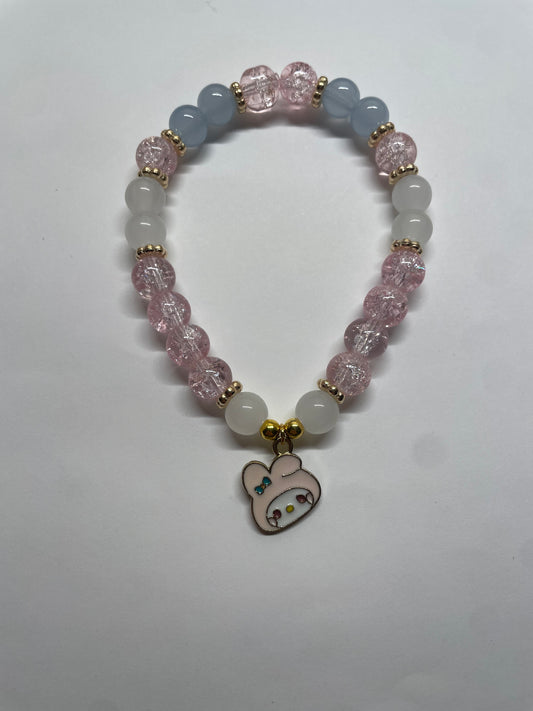 My Melody Beaded Bracelet