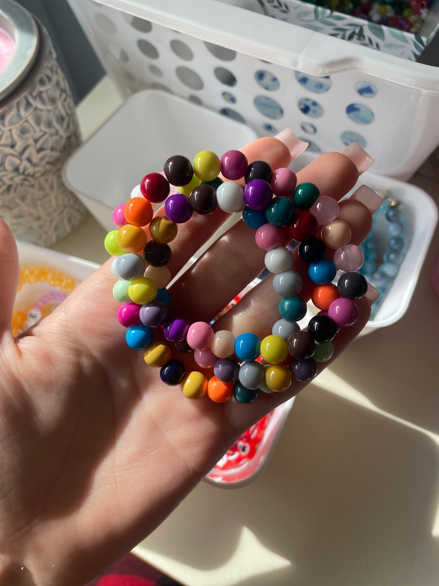 Junk Beaded Bracelets