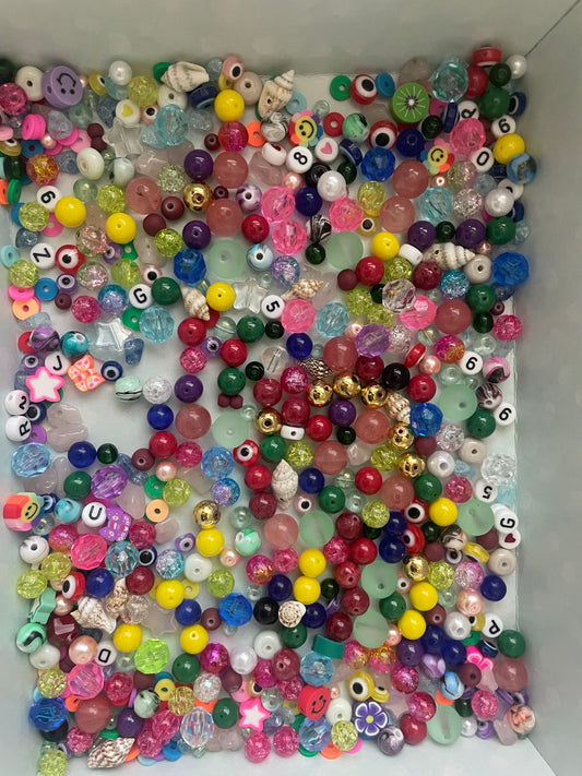 Bead confetti